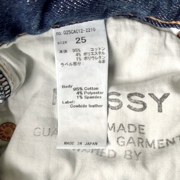 MOUSSY VINTAGE MV Jeans Cameron Skinny Ankle  Blue Size 25 - Picture 12 of 15